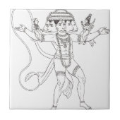 Hanuman Tegeltje (Voorkant)