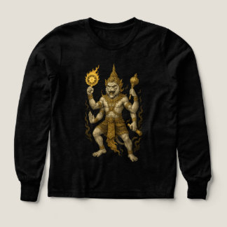 Hanuman Thai Tempel T-Shirt – Mythische Krijger St