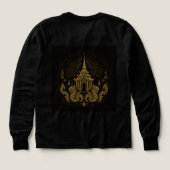 Hanuman Thai Temple T-Shirt – Mythical Warrior Str (Achterkant)