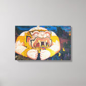 Hanuman Wrapped Canvas Afdruk (Voorkant)