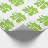 Hanzi/Kanji Language Character Chinese Tea Cadeaupapier (Hoek)