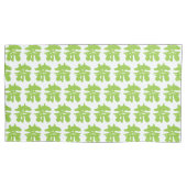 Hanzi/Kanji Language Character Chinese Tea Kussensloop (Voorkant-Links)