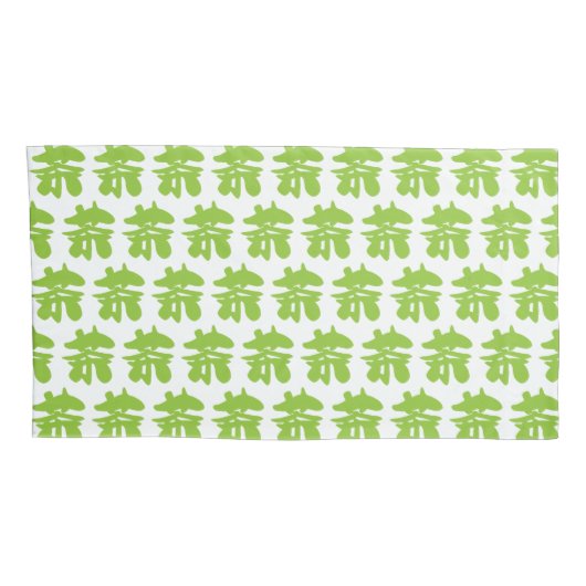 Hanzi/Kanji Language Character Chinese Tea Kussensloop (Achterkant-Rechts)