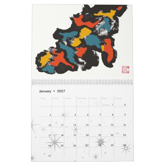 Hao Bu Calender Kalender (Jan 2027)