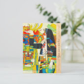 Hao Ping Memorial Ceremonie waterdraak Briefkaart (Staand voorkant)