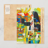 Hao Ping Memorial Ceremonie waterdraak Briefkaart (Voorkant / Achterkant)