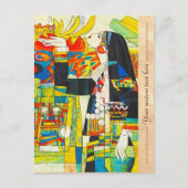 Hao Ping Memorial Ceremonie waterdraak Briefkaart (Voorkant)