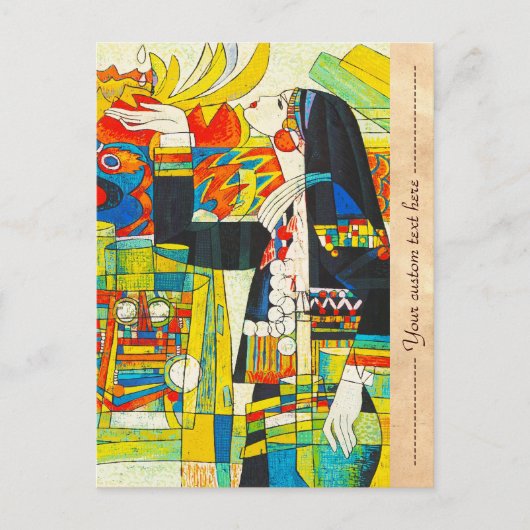 Hao Ping Memorial Ceremonie waterdraak Briefkaart (Voorkant)