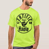 HAOLE GECERTIFICEERD SHAKA HAWAII T-SHIRT (Voorkant)