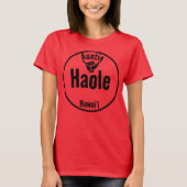 HAOLE TANTE SHAKA HAWAII T-SHIRT (Voorkant)