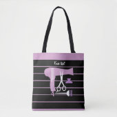 Haorstijlen, gereedschap tote bag (Voorkant)