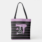 Haorstijlen, gereedschap tote bag (Achterkant)