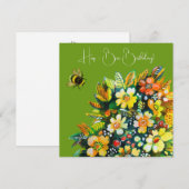 Hap - Bee Birthday (Voorkant / Achterkant)