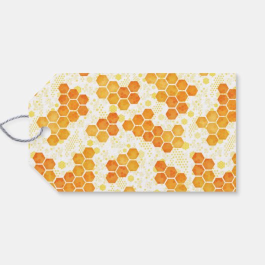 Hap-BEE Birthday Gift Label Cadeaulabel (Achterkant Horizontaal)