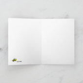 HAP "BEE" Birthday Kaart (Binnen)