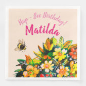 Hap - Bee Birthday Servet (Voorkant)