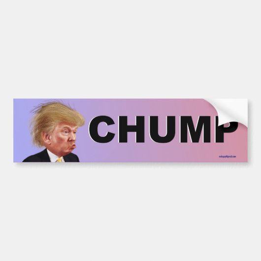 hap bumpersticker (Voorkant)