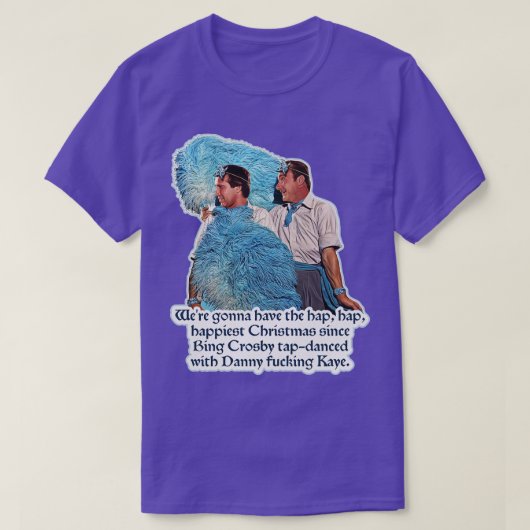 Hap Hap Gelukkigste Kerstzusters Reprise MashUp T-shirt (Design voorkant)