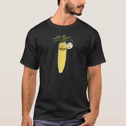 Hap In Mijn Maiskolven T-shirt (Voorkant)