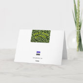 Hap Pea Birthday Kaart (Achterkant)