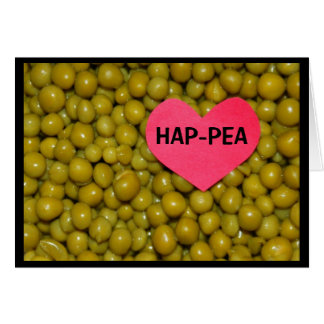 HAP-PEA VERJAARDAG!