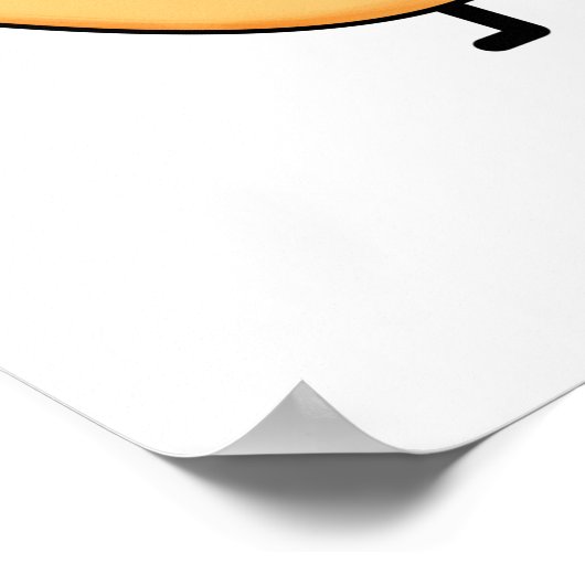 Hap-Pie Kerstmis Funny Kerstmis Pie Poster (Hoek)