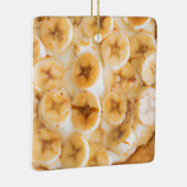 Hap-pie Kerstmis Sweetie Pie | bananencrèmetaart Keramisch Ornament (Rechts)