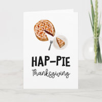 Hap-Pie Thanksgiving Kaart