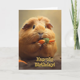Hap-pig Verjaardag! Kaart