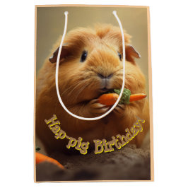 Hap-pig Verjaardag! Medium Cadeauzakje