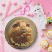 Hap-pig Verjaardag! Papieren Bordje (Feest)