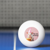 Hap-pig Verjaardag! Pingpongbal (Net)