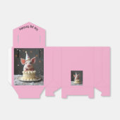 Hap varken Verjaardag Bedankdoosjes (Uitgevouwen)