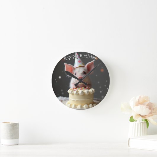 Hap varken Verjaardag Ronde Klok (Huis)