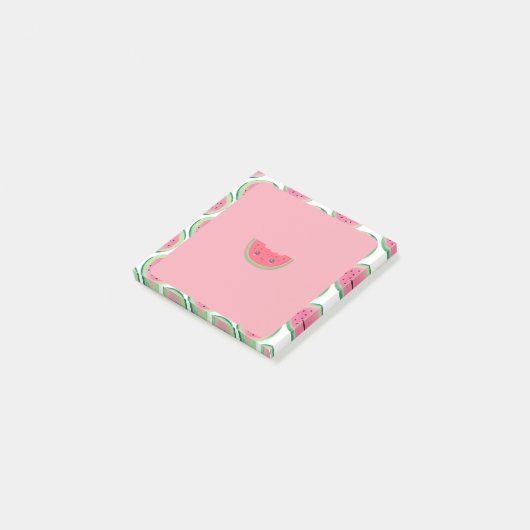 Hap watermeloen post-it® notes (Schuin)