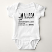 Hapa Definition, Hapa Pride, Hapa Baby Romper (Voorkant)