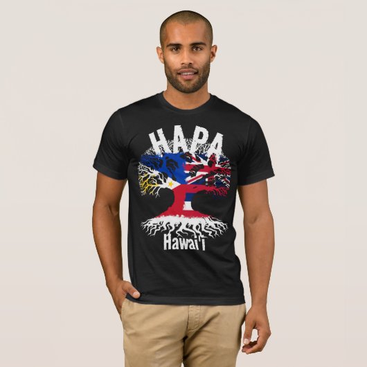 HAPA FILIPIJNEN HAWAÏ ROOTS T-SHIRT (Voorkant volledig)