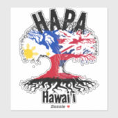 HAPA FILIPIJNEN HAWAII ROOTS STICKER (Vel)