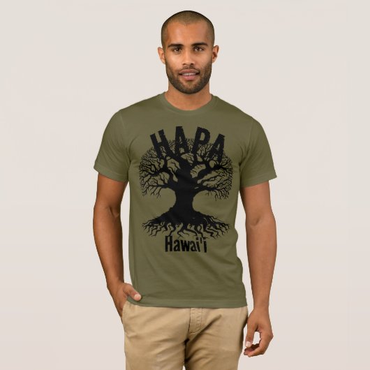 HAPA HAWAII ROOTS Book T-shirt (Voorkant volledig)