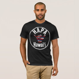 HAPA HAWAII TRIBAL HI Vlag SHAKA T-shirt