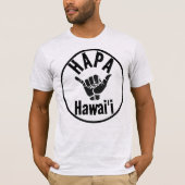 HAPA HAWAII TRIBAL SHAKA T-SHIRT (Voorkant)