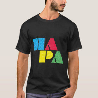 Hapa in het primair t-shirt