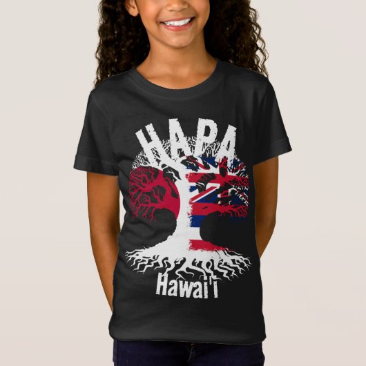 HAPA JAPAN HAWAII ROOTS T-SHIRT (Voorkant)