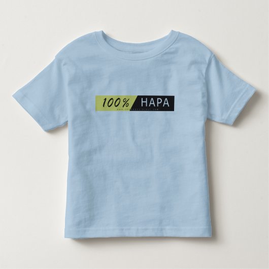HAPA Kinder T-Shirt - 100% HAPA (Voorkant)