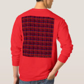 Hapa Plaid Sinaasappel 1974, T-shirt (Achterkant)