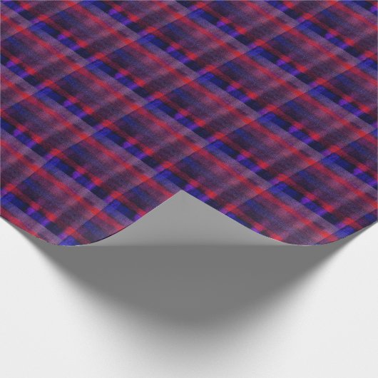 Hapa Plaid Sinaasappel, inpakpapier (Hoek)