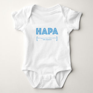 HAPA Pride Half Aziatische Pacifische Islander Romper