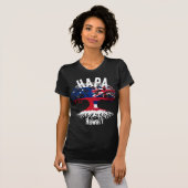 HAPA SAMOA HAWAII WORTELS T-SHIRT (Voorkant volledig)