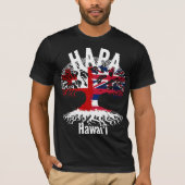 HAPA TONGA HAWAII ROOTS T-SHIRT (Voorkant)