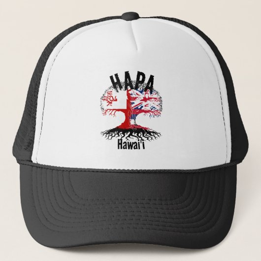 HAPA TONGA HAWAII ROOTS TRUCKER PET (Voorkant)